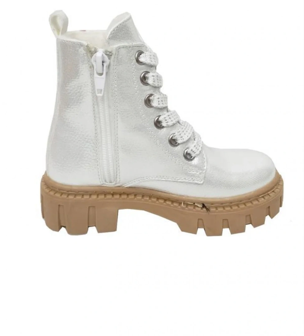 Fix Kids 9201P Parlak Deri Trend Fashion Kız Çocuk Bot 26-30 model görseli