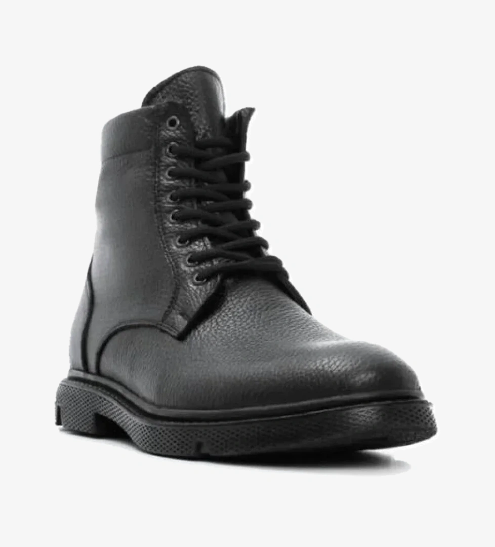 Fix 31928 Hakiki Deri Kürklü Postal Erkek Bot model görseli