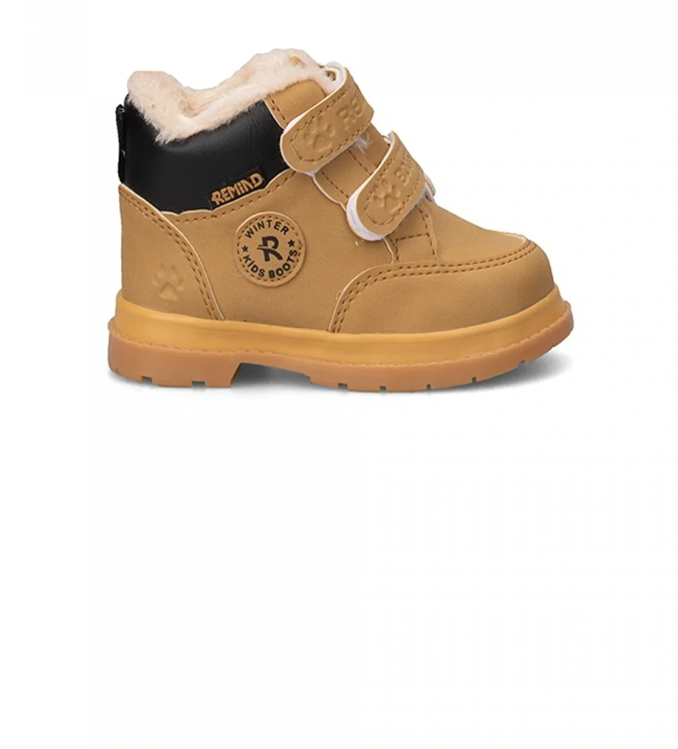 Camel Kürklü Cat Bebe Bot (22-25) - Görsel 1