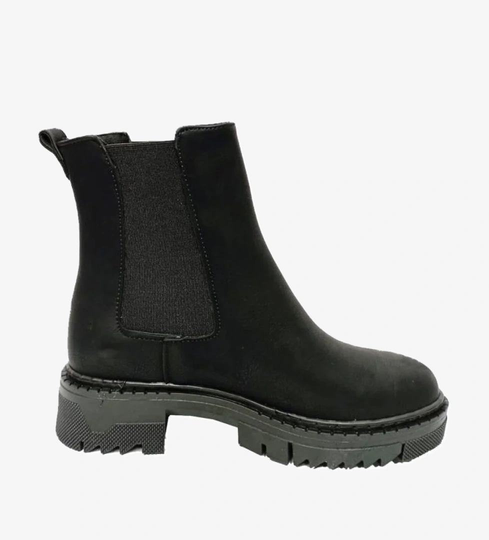 Fix 6011 Yağlı Deri Trend Fashion Kadın Bot model görseli