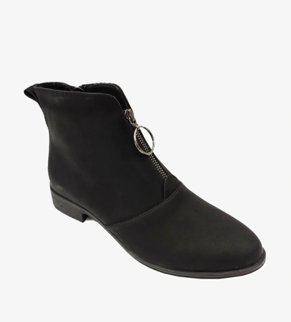 S.d.f S.d.f Siyah Sdf 073 Deri Trend Fashion Kadın Bot | Flo Siyah - 1. görsel