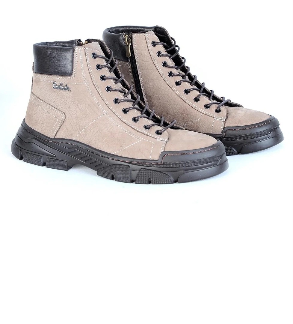 411268 Exclusıve Nubuk %100 Deri Erkek Bot