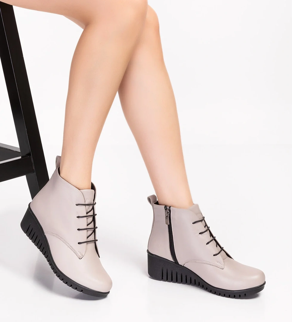 Gondol Kadın Hakiki Deri Kaymaz Dolgu Topuk Taban esfa.2002 - Görsel 1