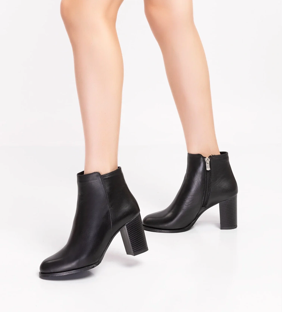 Gondol Kundura Gondol Kadın Hakiki Deri Şık Bot anl.2104 model görseli