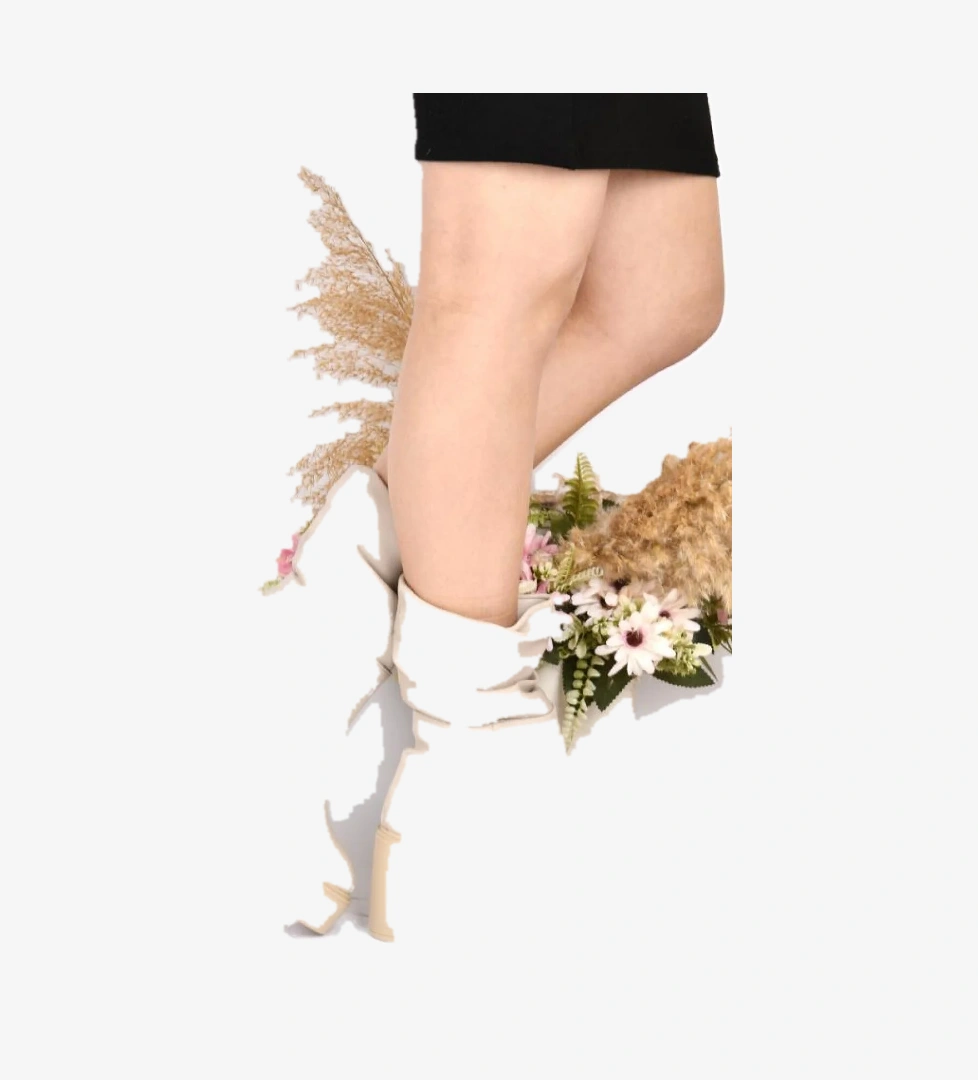 Papuçcity Sprs 02384 8 Cm Topuklu Kadın Günlük Bot model görseli