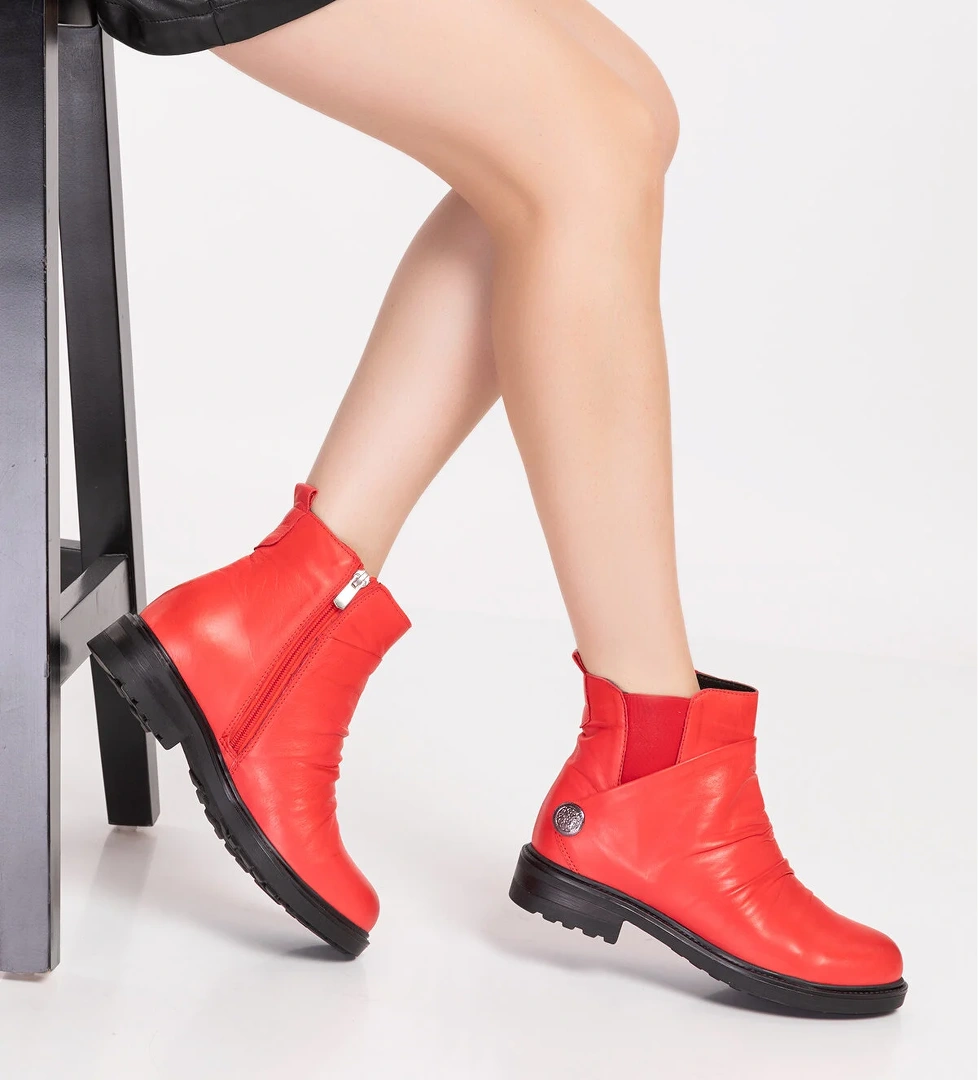 Gondol Hakiki Deri Yumuşak Dokulu Rahat Günlük Bot gnd.70113