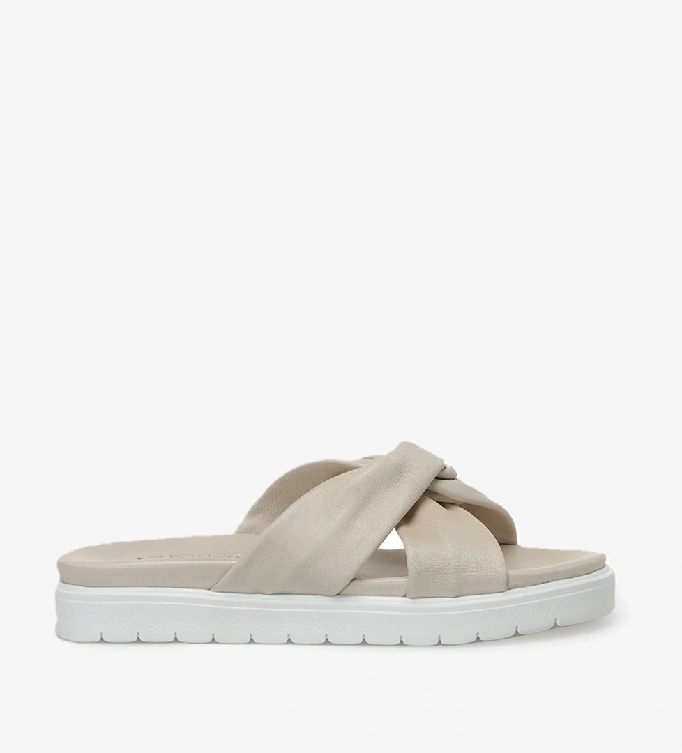 REVS 3FX Bej Kadın Terlik - Görsel 1