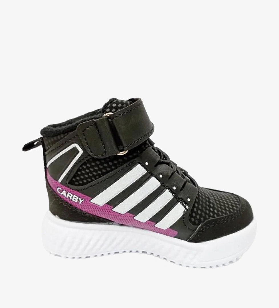Carby 2021-B Kız Bebe Sneakers Bot Beyaz Fuşya model görseli