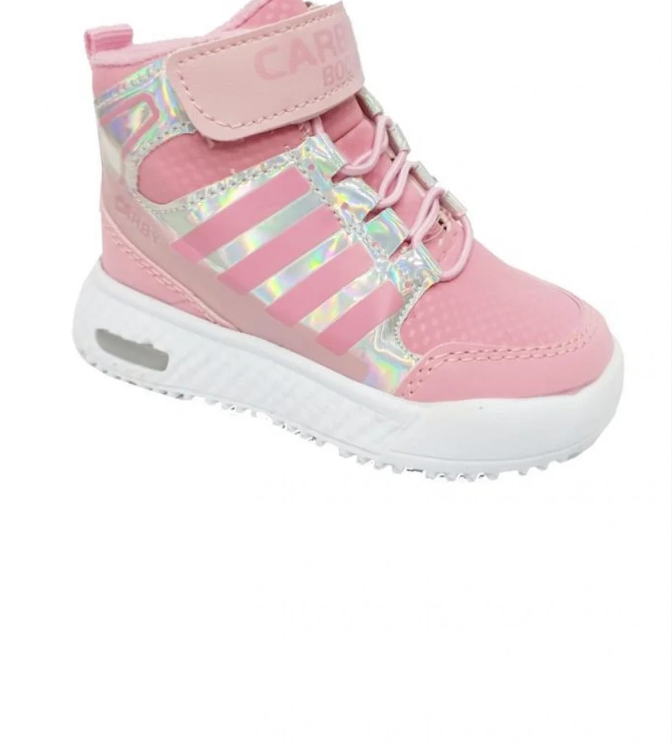 Carby 2021-B Kız Bebe Sneakers Bot Pembe Parlak model görseli