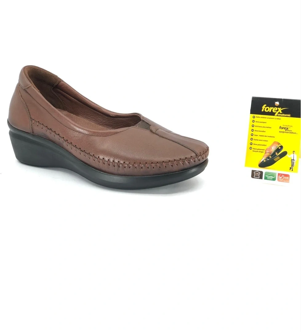 0-1013-2 Dr.Tavsiyeli Deri Kadın Casual Ayakkabı