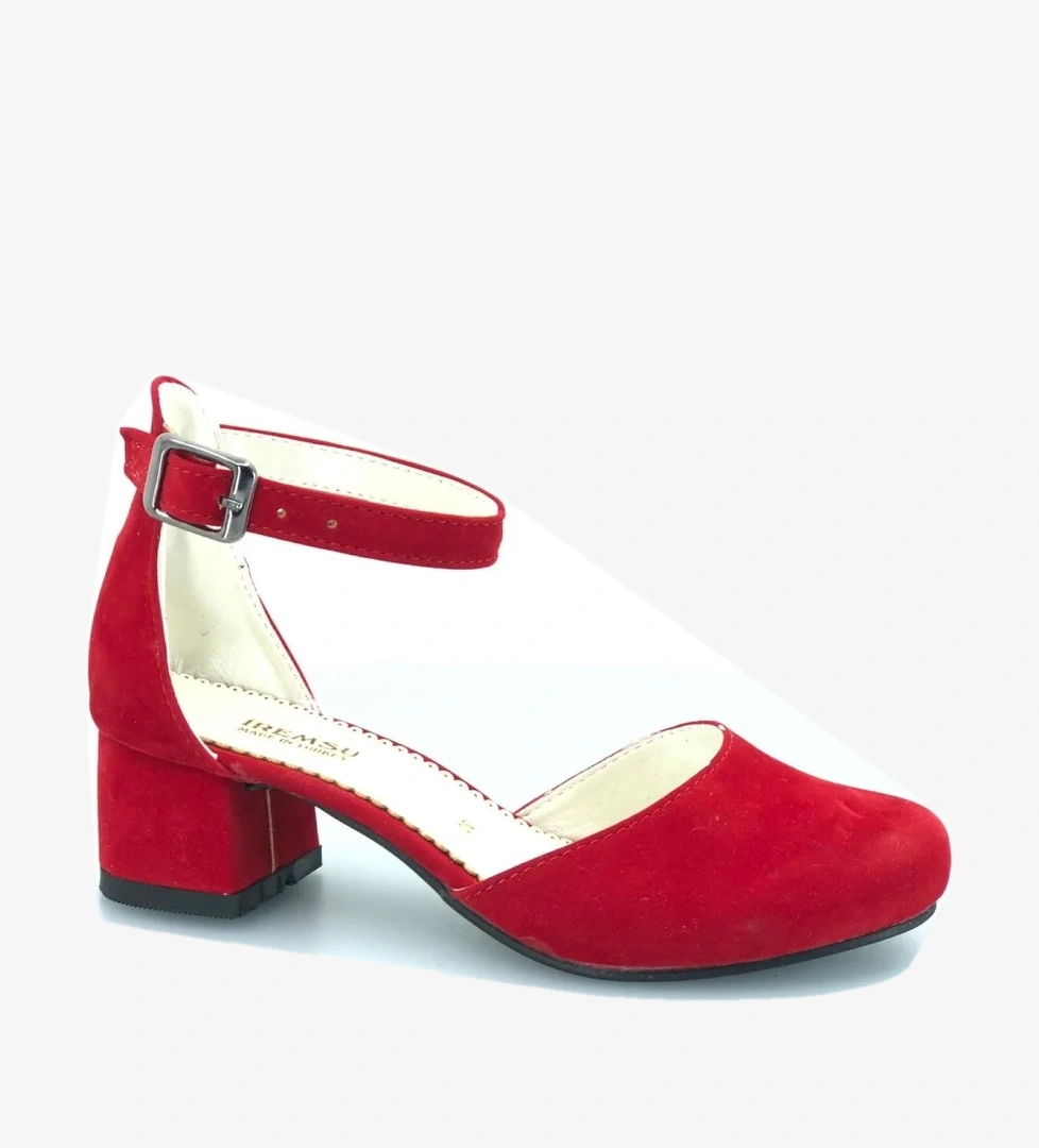 2811 Kız Çocuk Topuklu Burnu Kapalı Ayakkabı