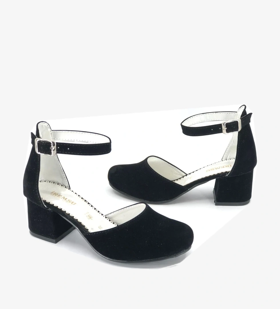 2811 Kız Çocuk Topuklu Burnu Kapalı Ayakkabı