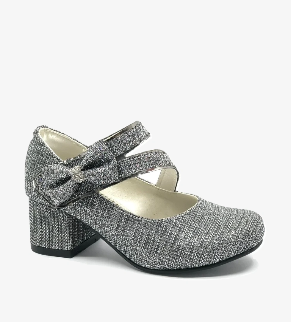 İremsu 7845 Yandan Kurdelalı Kız Çocuk Topuklu Ayakkabı model görseli