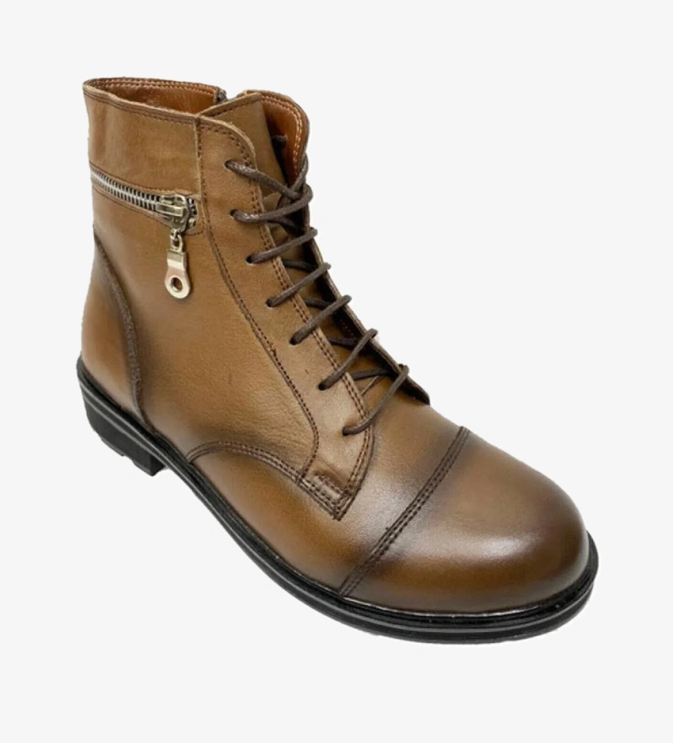 Scavia 544-22 Hakiki Deri Anatomik Kadın Bot