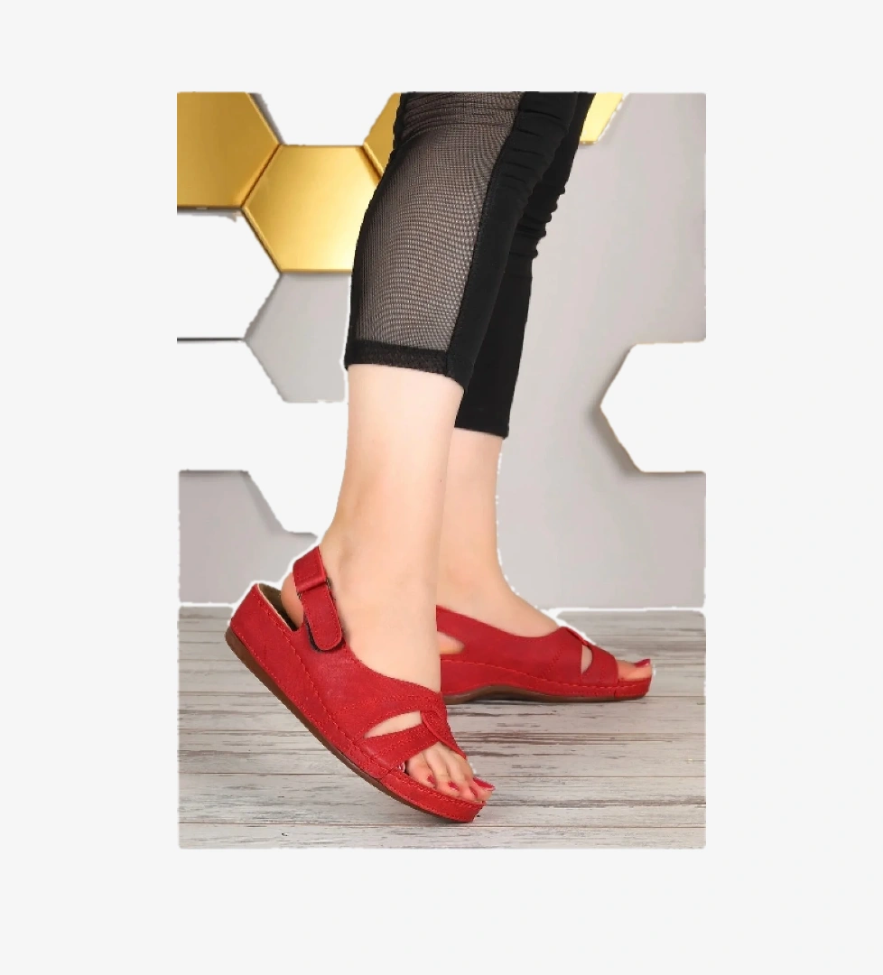 D.r Tavsiyeli Ortapedik Kadın Sandalet