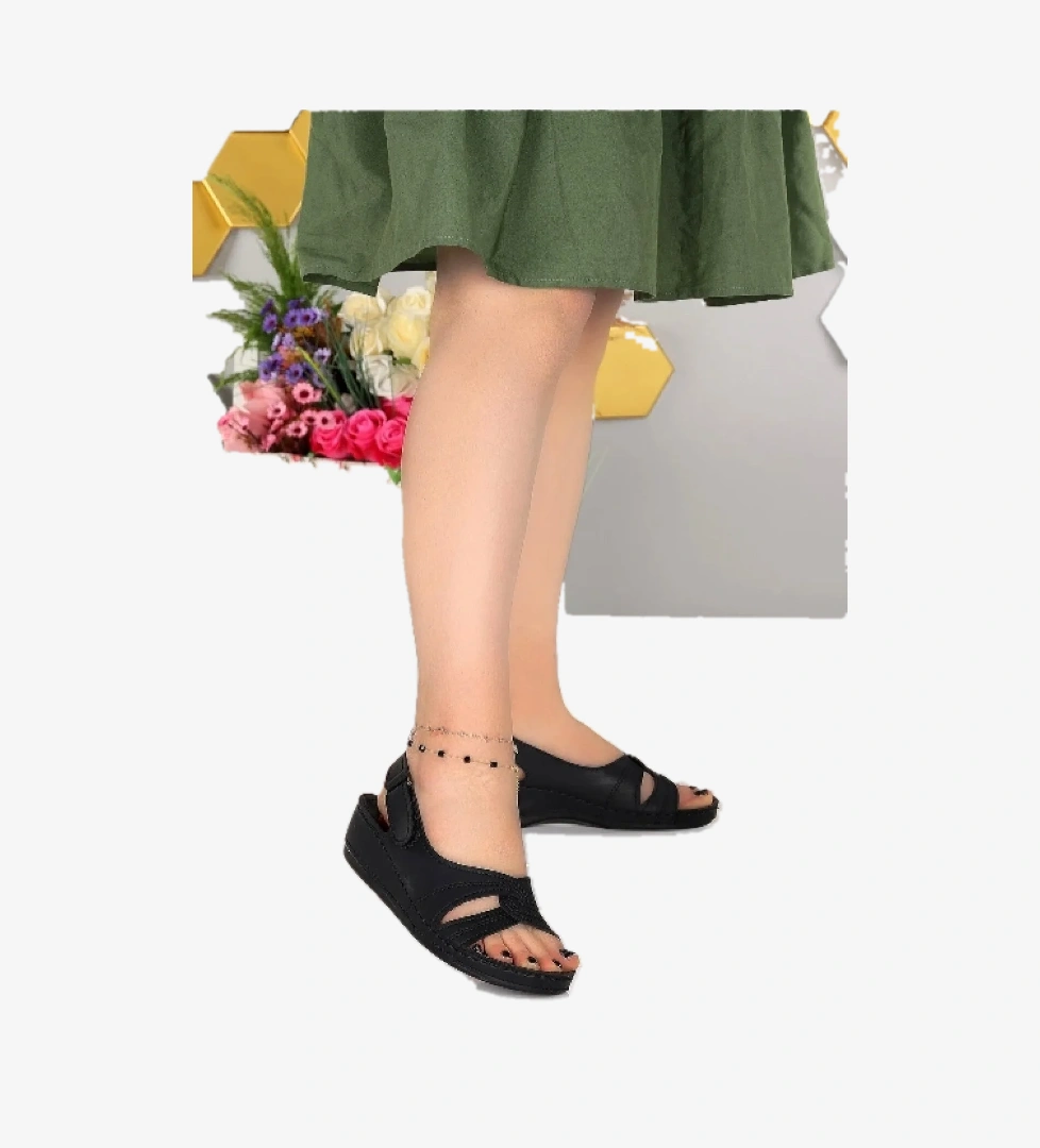 D.r Tavsiyeli Ortapedik Kadın Sandalet