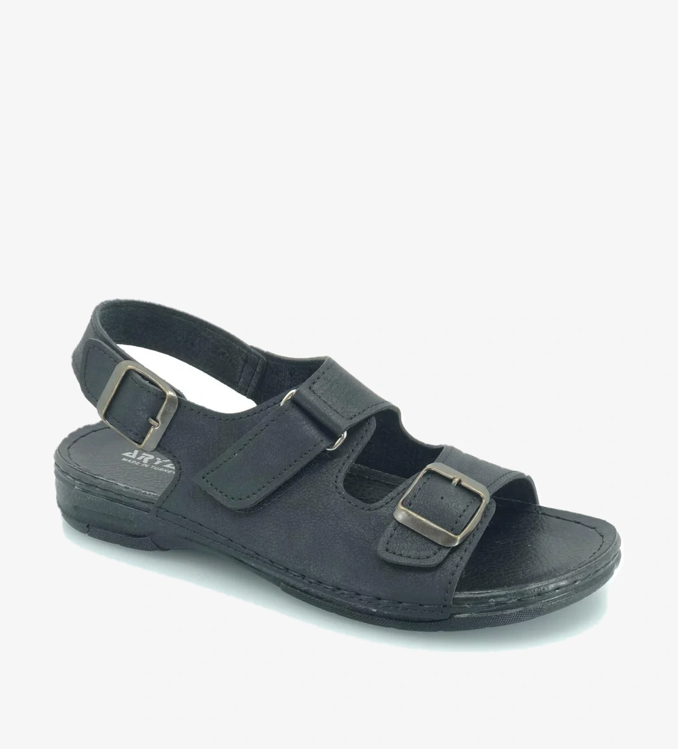 12-006 Erkek Ortapedik Sandalet - Görsel 1