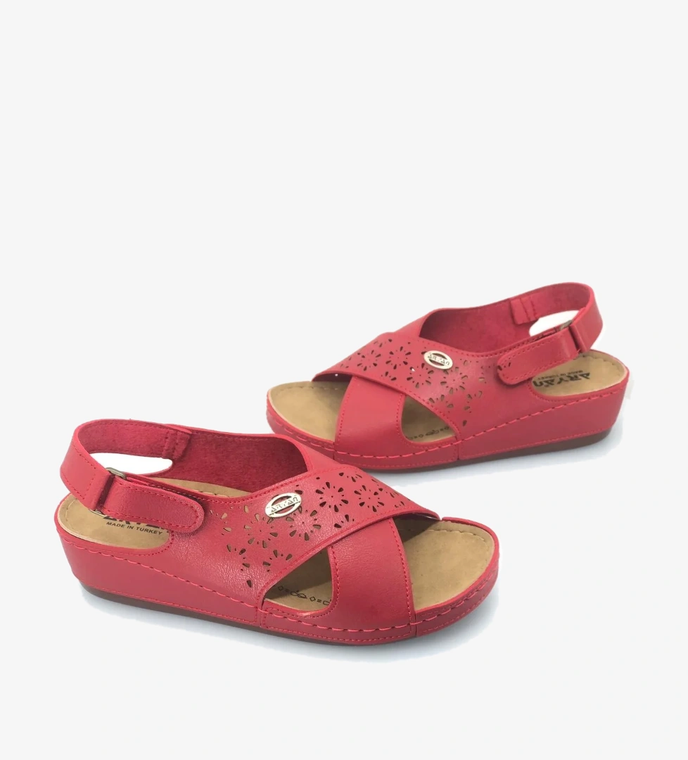 D.r Tavsiyeli Ortapedik Kadın Sandalet - Görsel 1