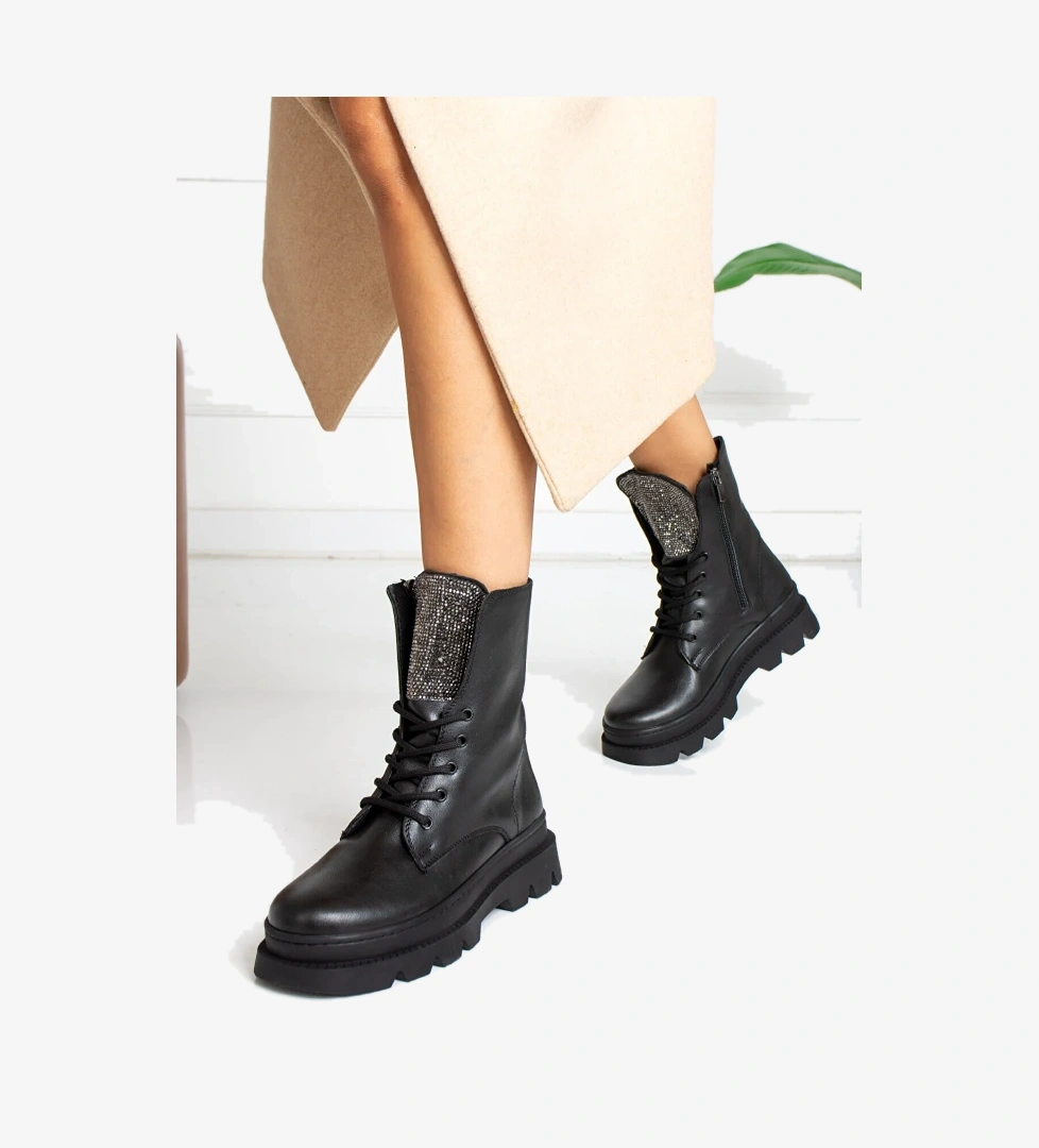 Feles Taş Detaylı Kadın Postal Bot model görseli