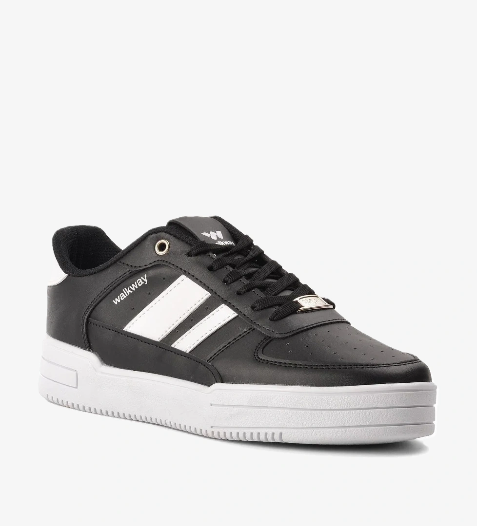 Walkway Sandy Siyah-Beyaz Erkek Sneaker model görseli