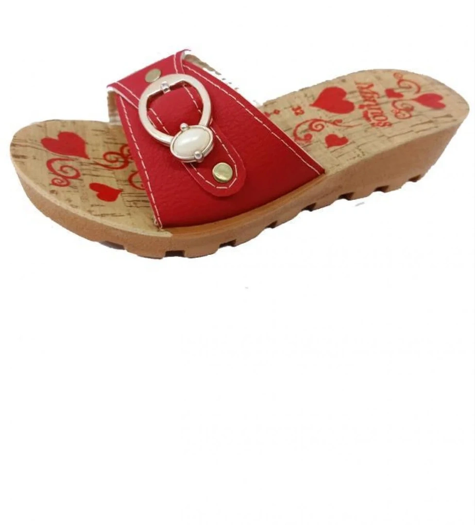 Vizyon Minnoş 3112 Dolgu Topuklu Çocuk Terlik - Görsel 1