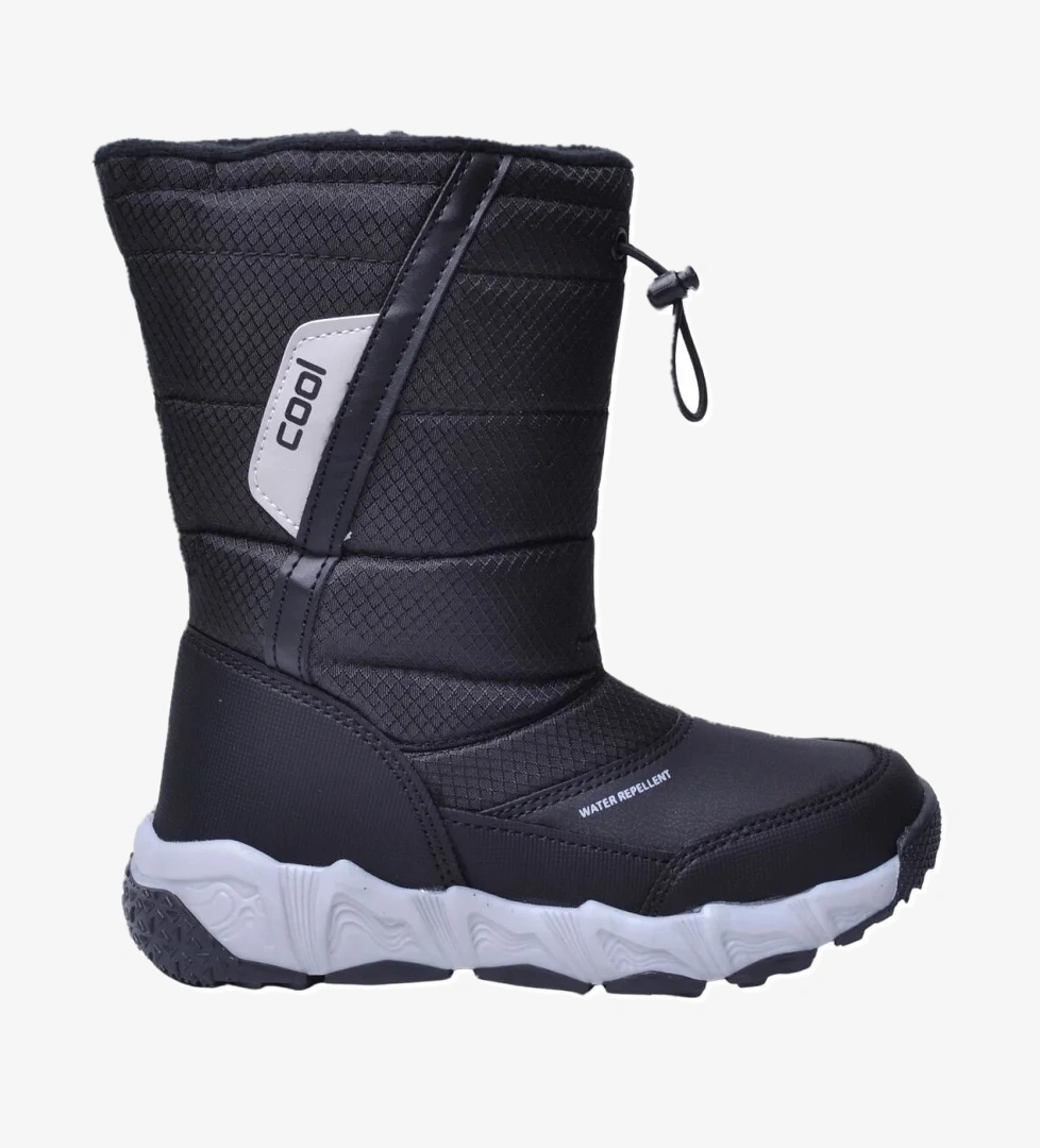 Molina Siyah Kız Çocuk Kar Botu - Görsel 1