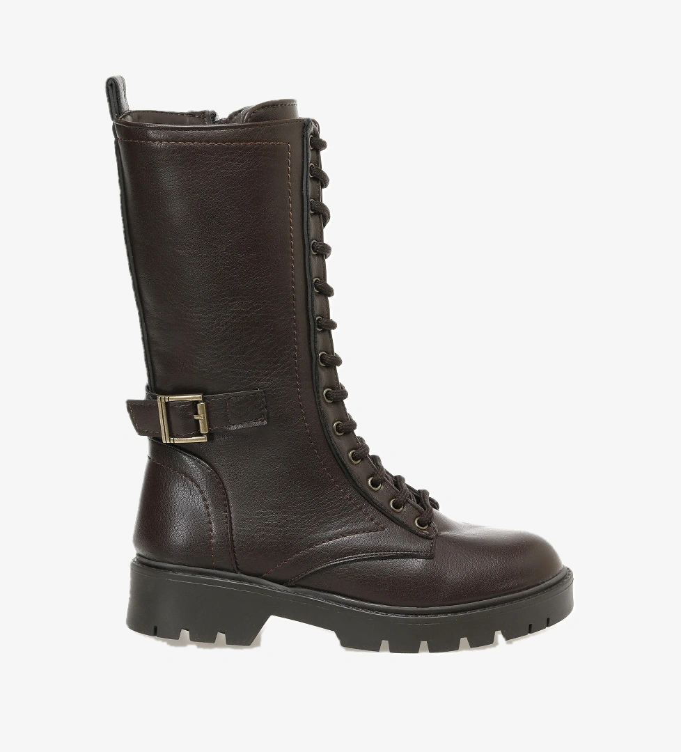 Polaris 320805.Z 2PR Kahverengi Kadın Çizme - Görsel 1