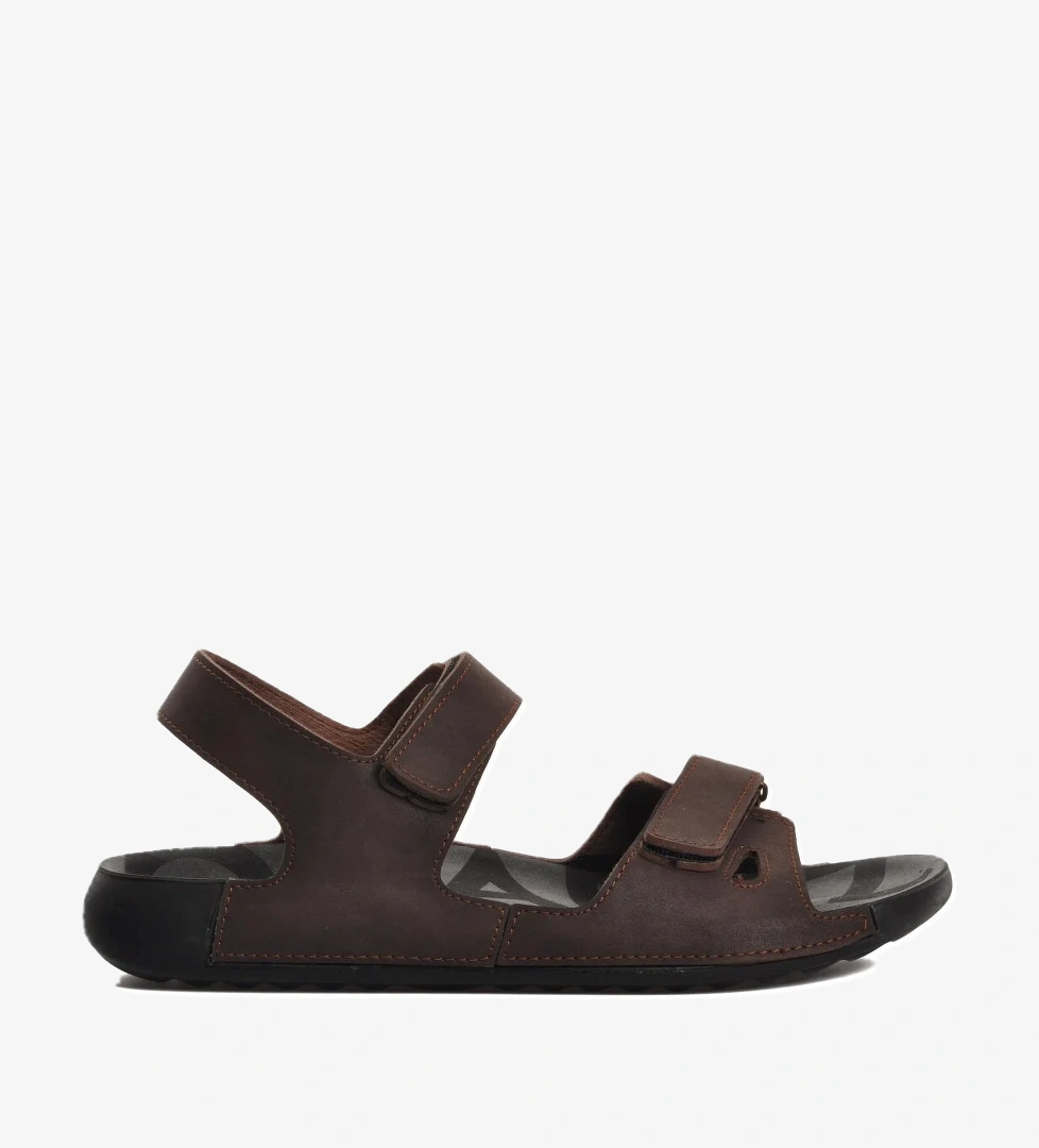 66.006 Kahve Erkek Sandalet - Görsel 1