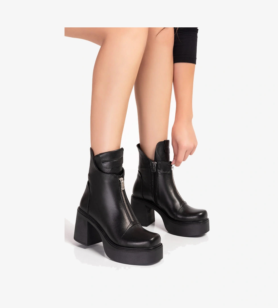 Gondol Kundura Gondol Kadın Hakiki Deri Platform Bot Anl.2442 model görseli