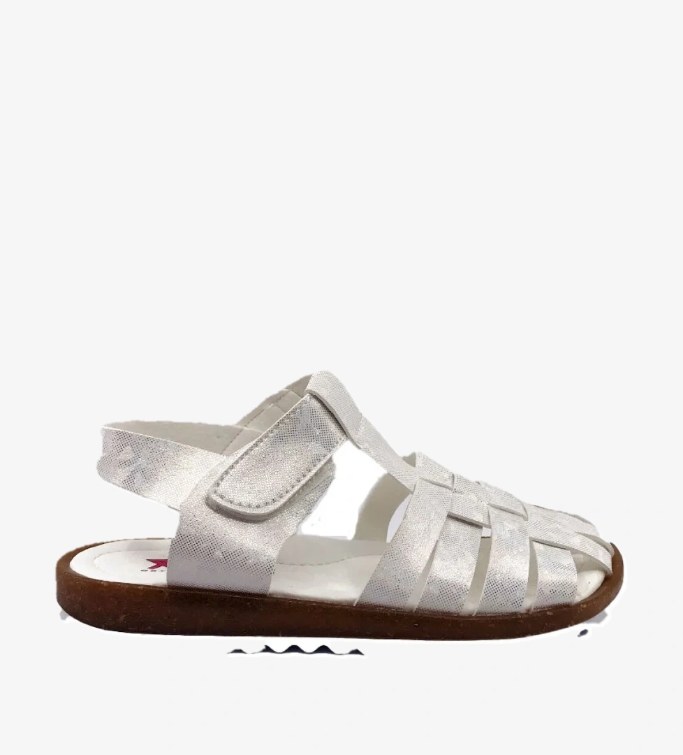 4000 Simli Çırtlı Kız Çocuk Sandalet Ayakkabı