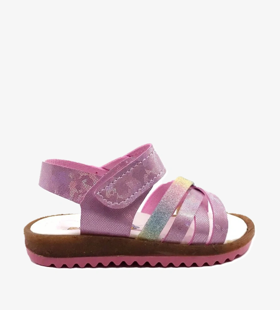 Arzen 4010 Simli Bantlı Kız Çocuk Bebe Sandalet Ayakkabı model görseli