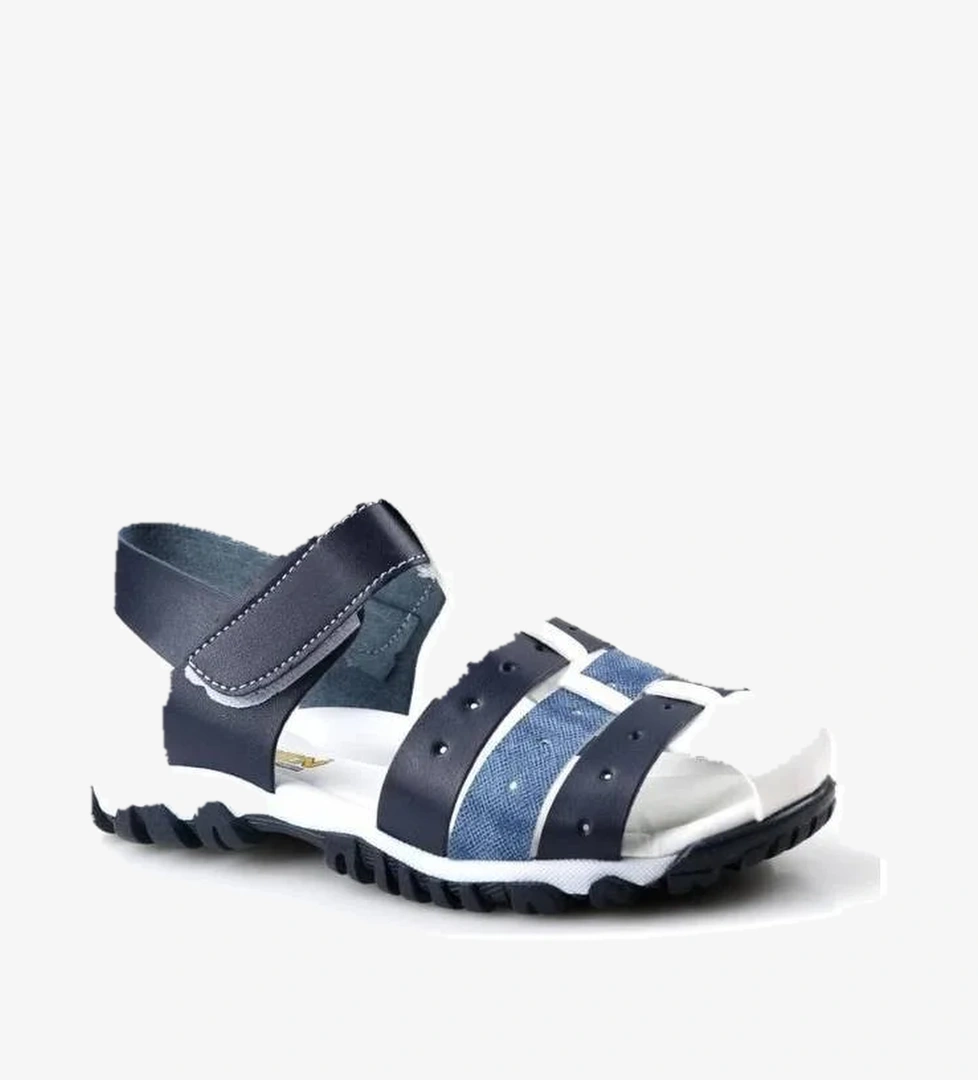 Arzen 4009 Kafesli Erkek Çocuk Bebe Sandalet Ayakkabı model görseli