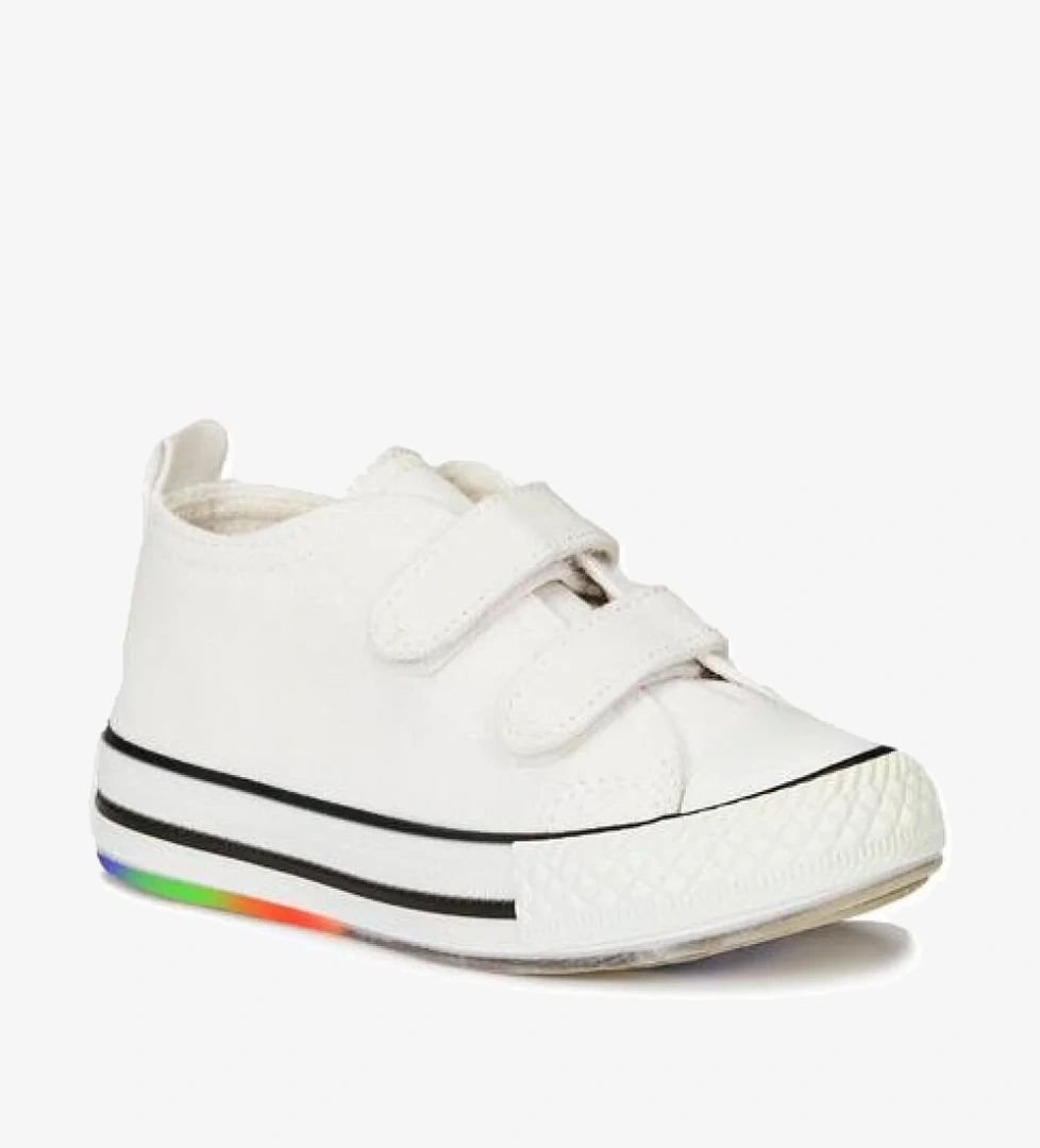 Vicco Vicco Beyaz Pino Çocuk Keten Işıklı Spor Ayakkabı Casual Ayakkabı | Flo Beyaz - 1. görsel