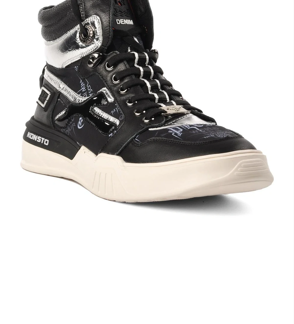 Guja 22K416 Siyah Erkek Sneaker Bot model görseli