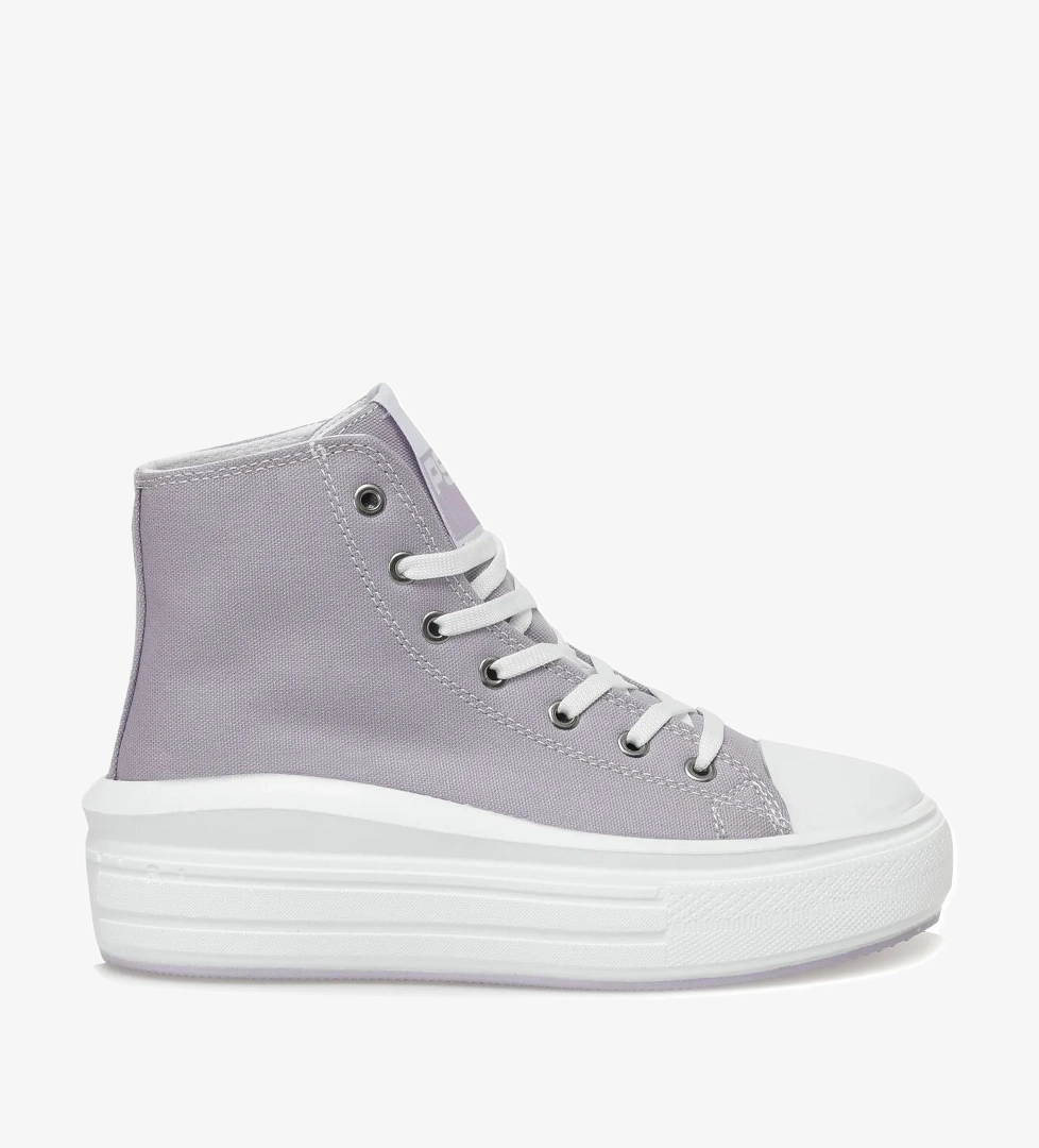 ELLA HI W 3FX Lila Kadın High Sneaker - Görsel 1