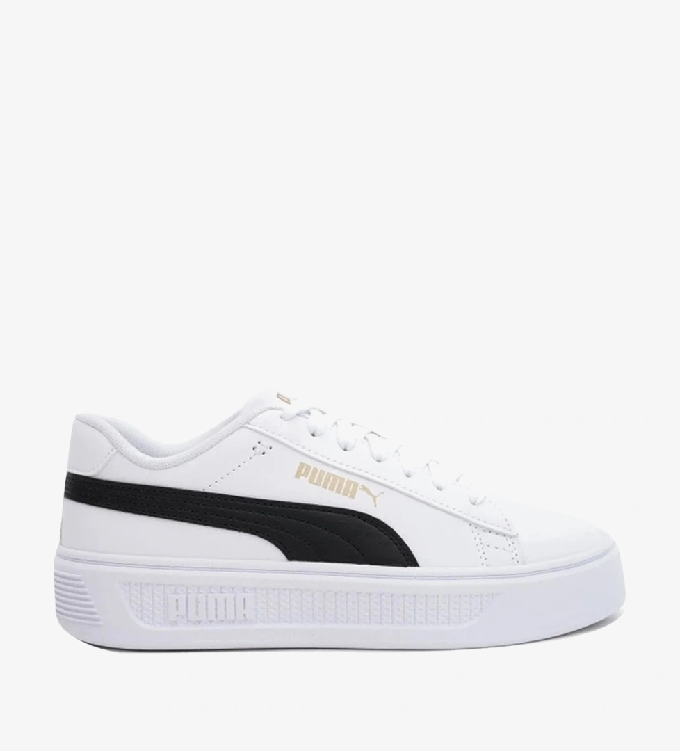 Puma Smash Platform v3 Beyaz Kadın Sneaker