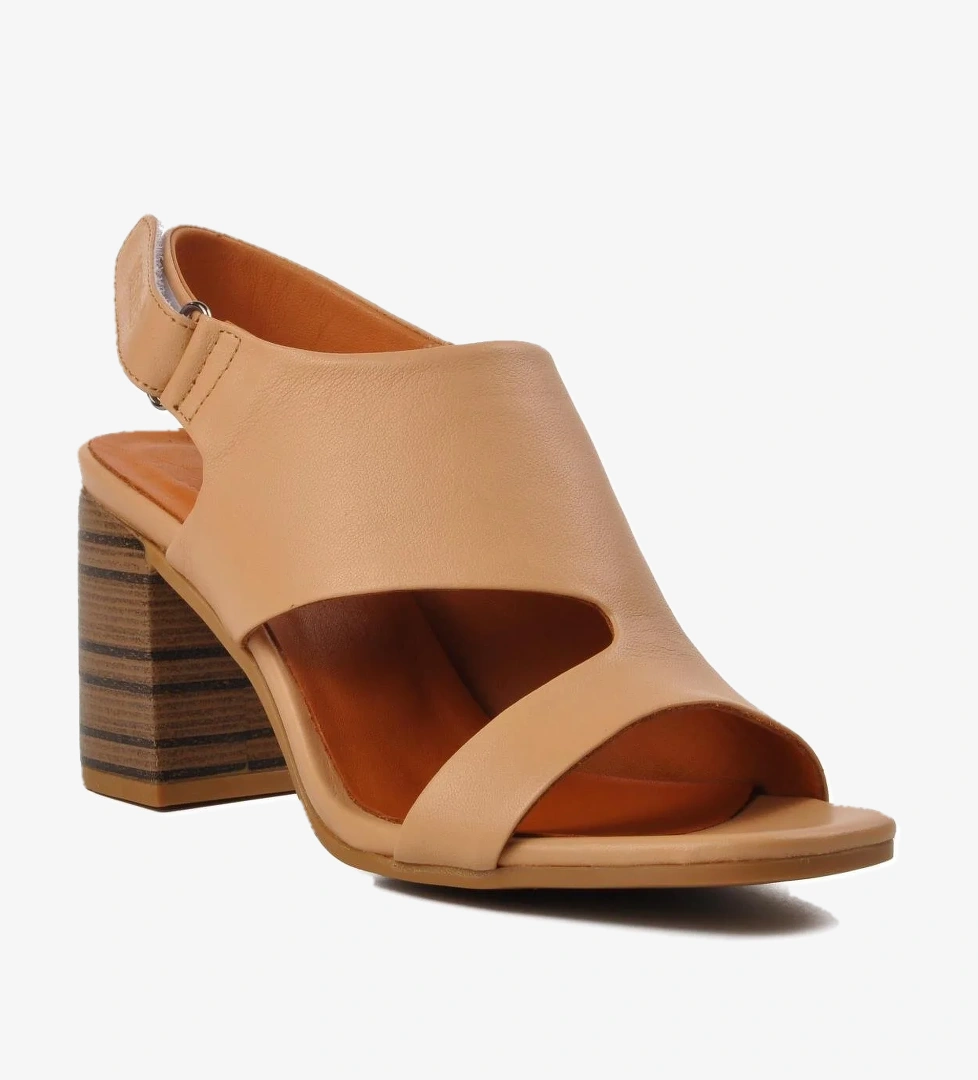 Venüs 2108502y Nude Hakiki Deri Kadın Topuklu 2108502 Sandalet model görseli