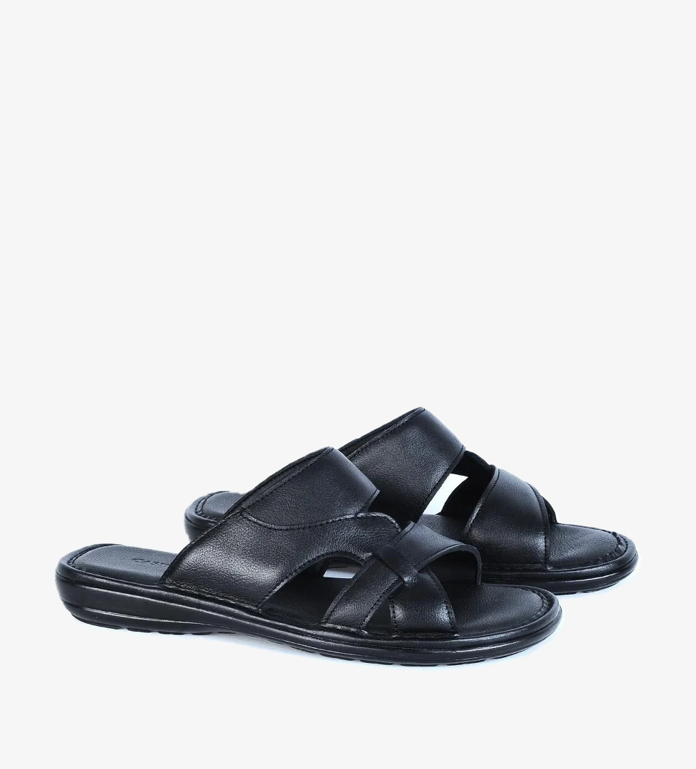 Castle Black 8521-1 Günlük Hakiki Deri Erkek Terlik model görseli