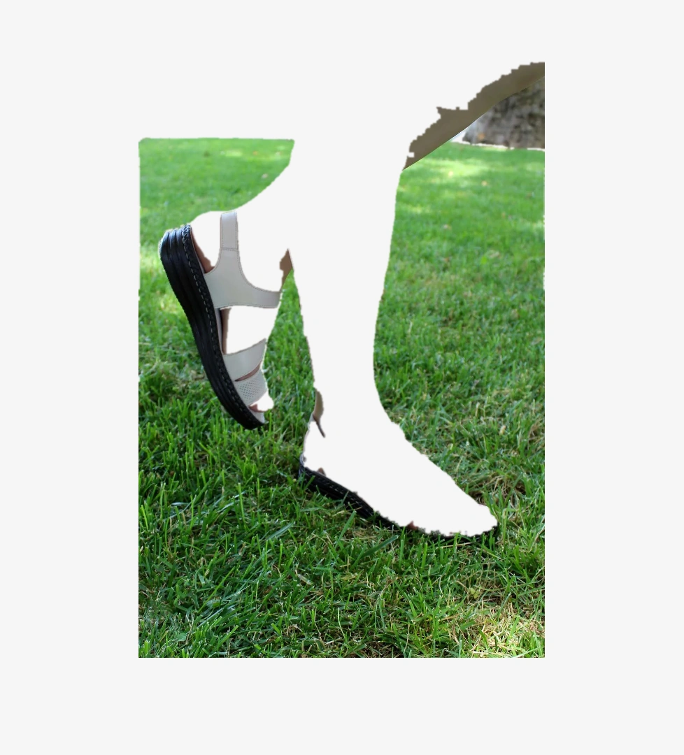 Fast Step Hakiki Deri Kadın Klasik Sandalet 952za951 model görseli