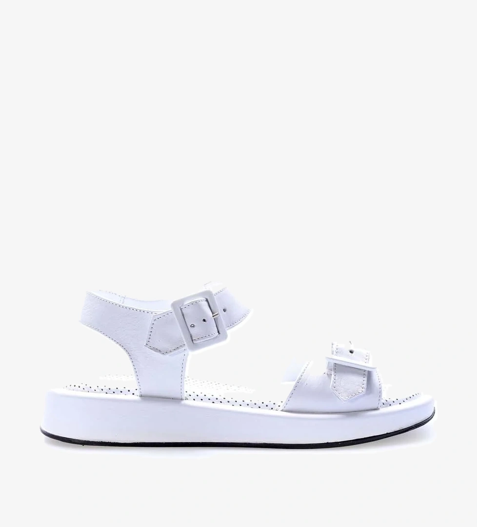 Hakiki Deri Kadın Klasik Sandalet 710ZA150