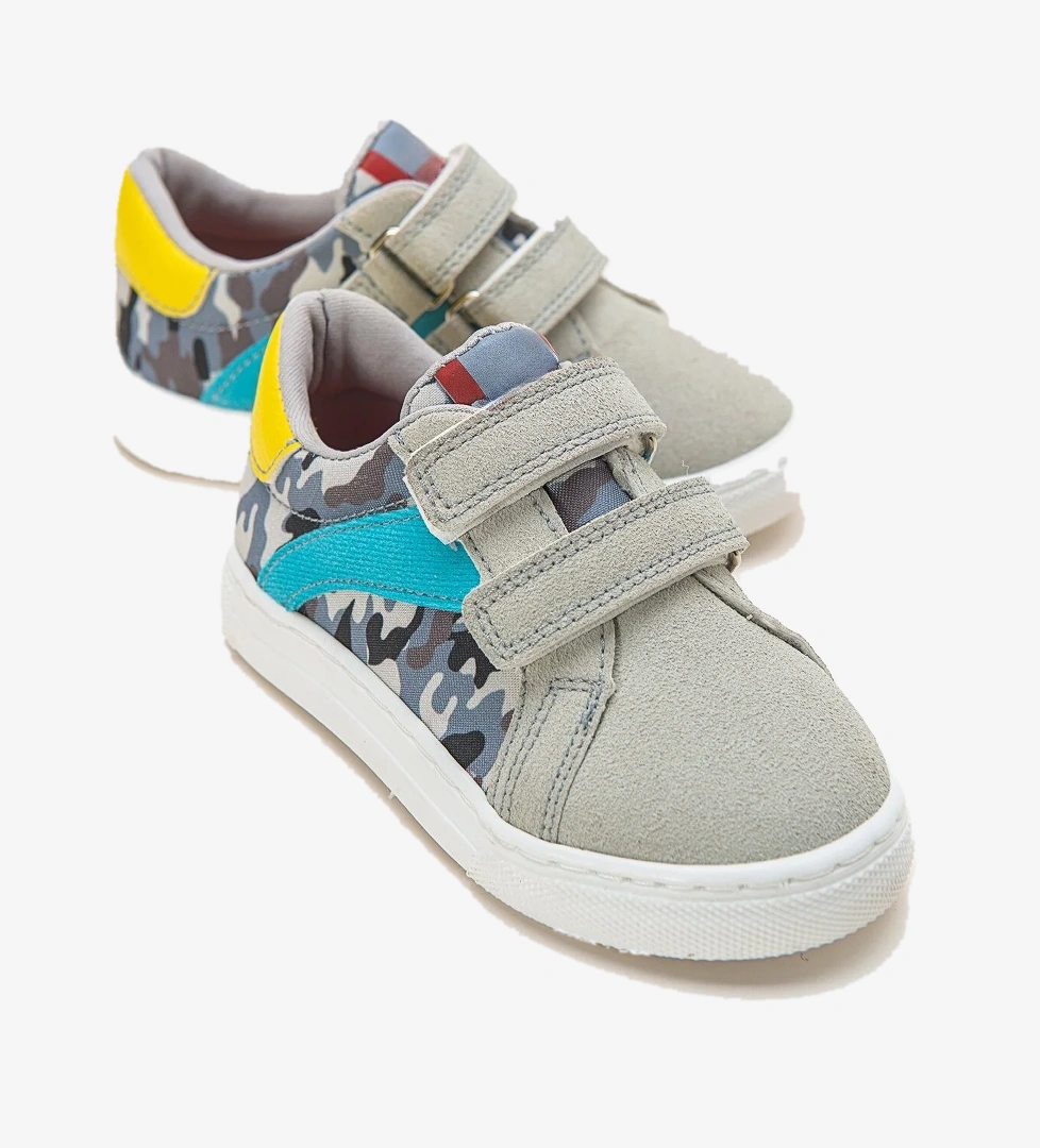 Erkek Çocuk Gri Sneaker Ayakkabı