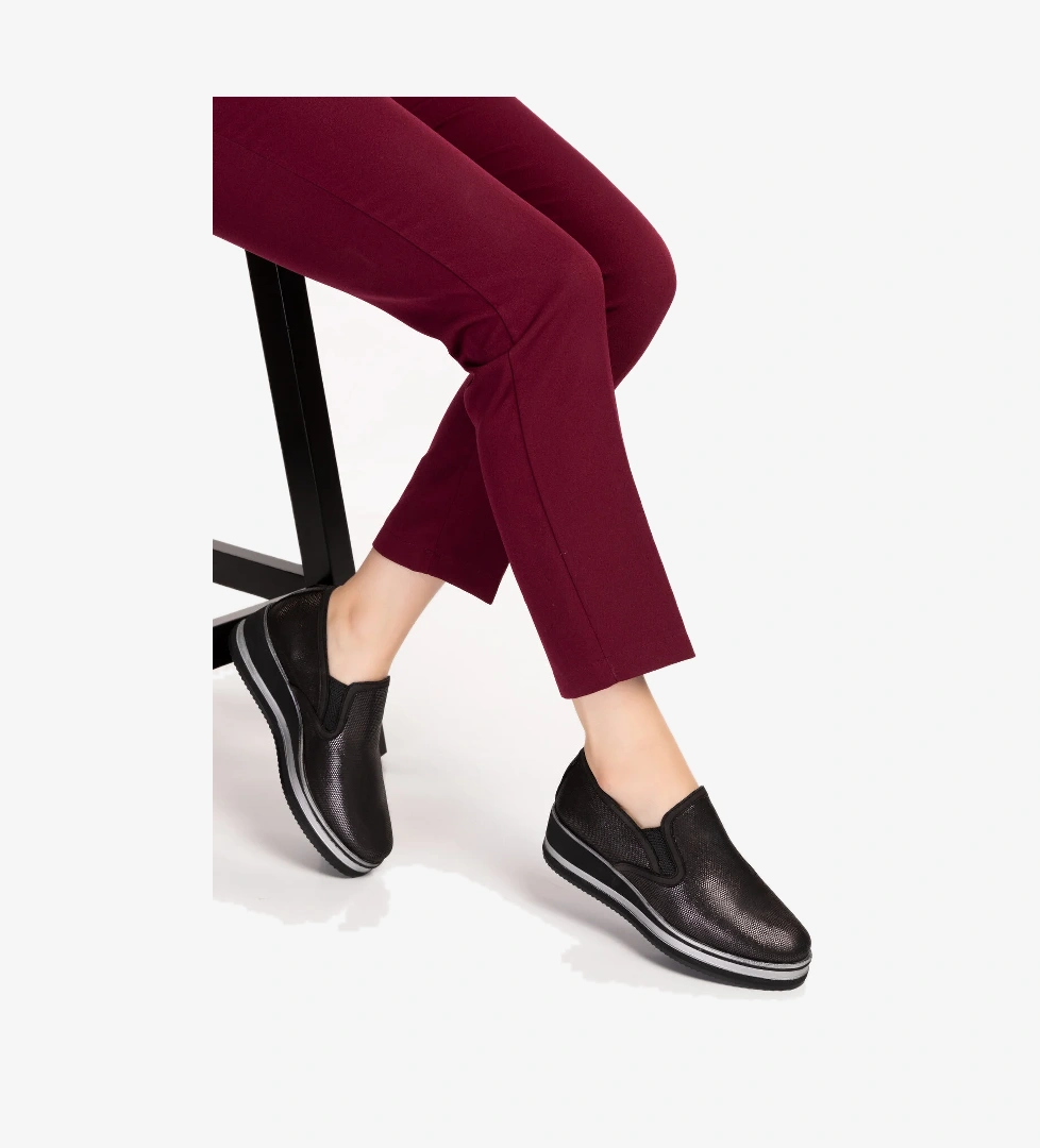 Gondol Kadın Hakiki Deri Anatomik Taban Günlük Ayakkabı ell.6294