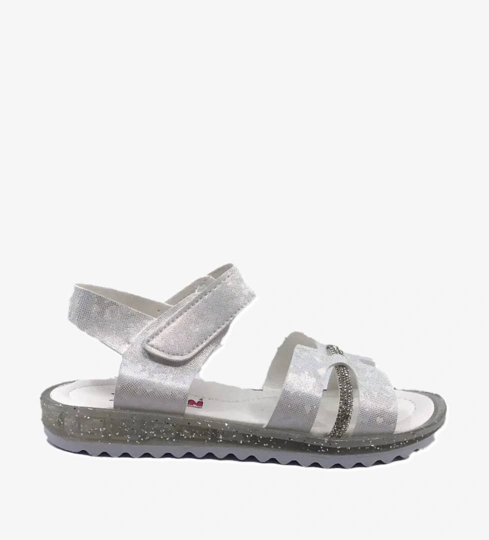 Arzen 4036 Simli Taşlı Kız Çocuk Sandalet Ayakkabı model görseli