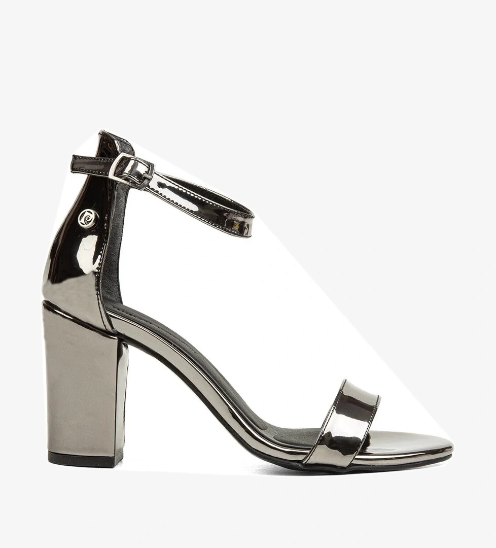 Pierre Cardin ® | PC-52200-3951 Platin - Kadın Topuklu Ayakkabı model görseli