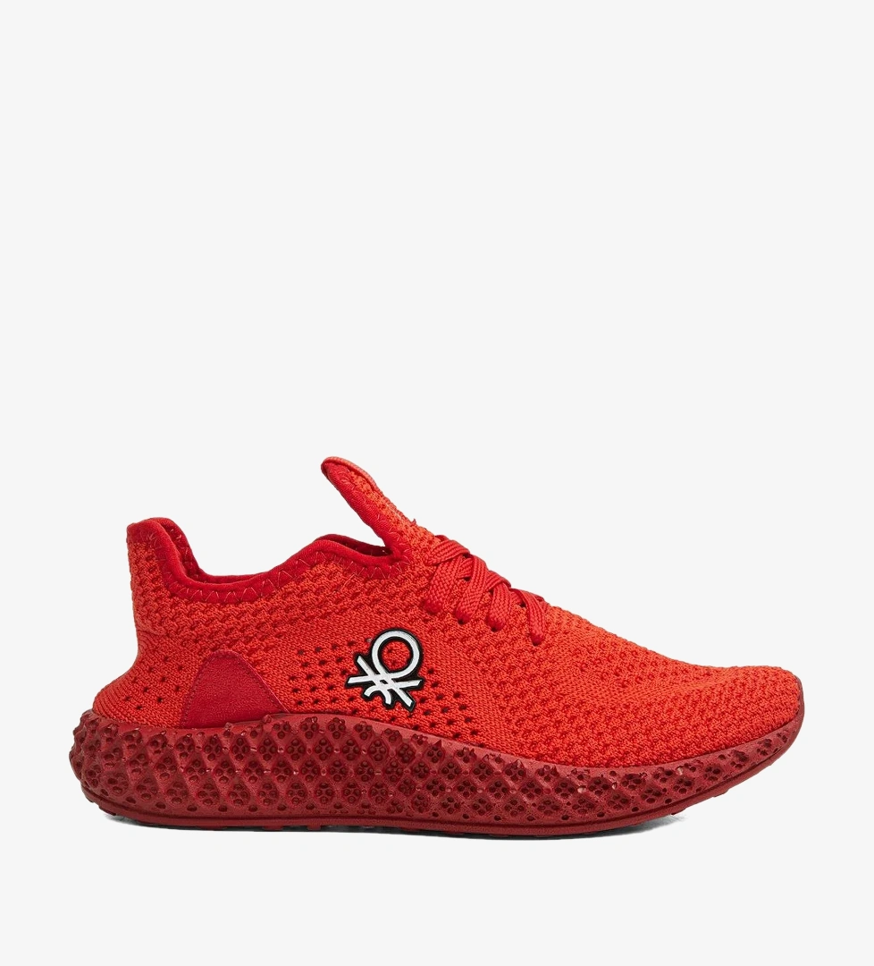 Benetton ® | BN-30009 -3570 Kirmizi - Kadın Spor Ayakkabı