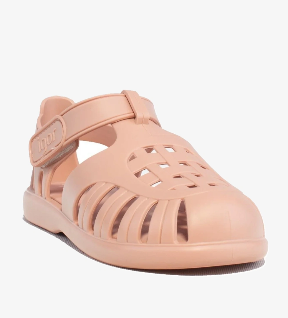 S10271 Tobby Solid Nut Ortopedik Günlük Kız Çocuk Sandalet - Görsel 1