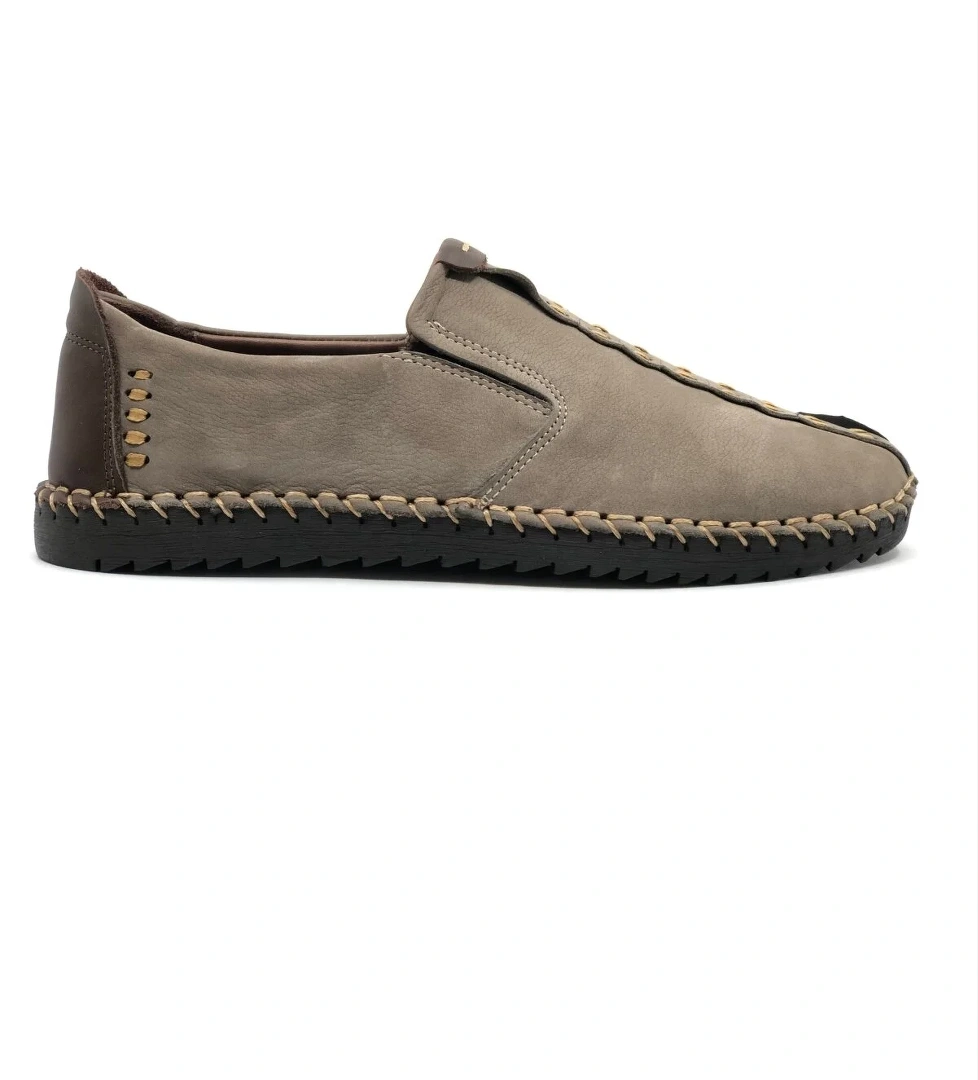 4622 %100 Hakiki Deri El Saraçlı Casual Erkek Ayakkabı - Görsel 1