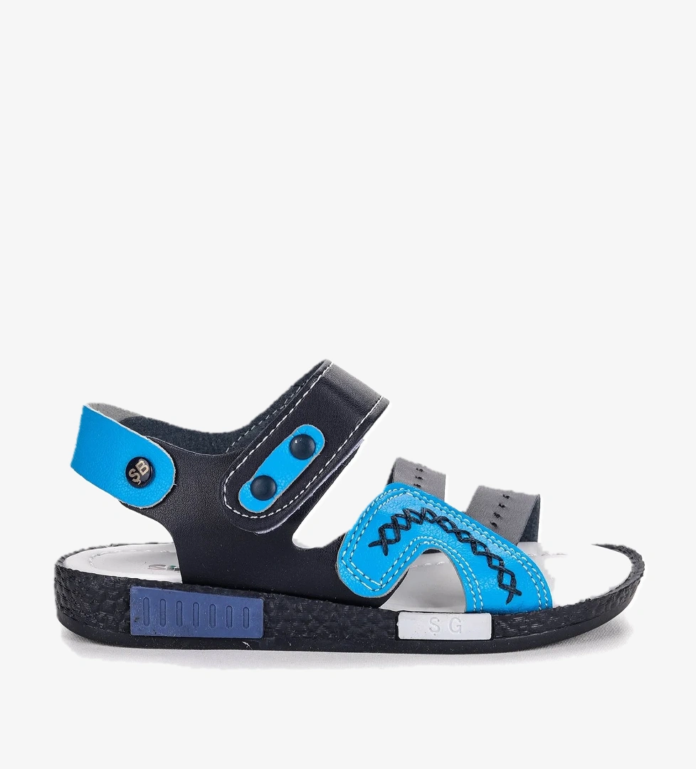 Erkek Çocuk Sandalet Şb 2498-07 Lacivert - Mavi