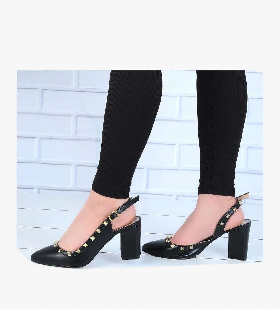 Boungiorno 8Cm Topuklu Kadın Ayakkabı - Görsel 1