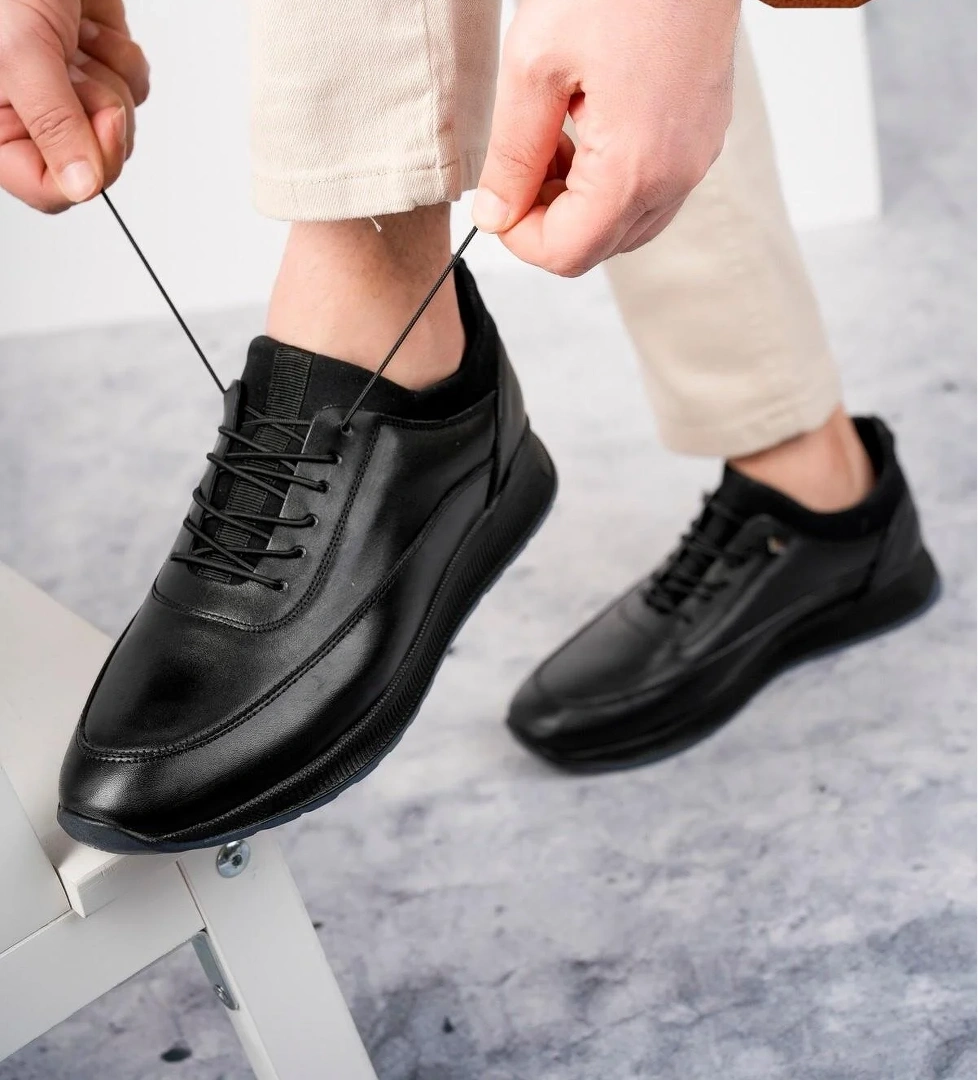 Fire Garantili Erkek Günlük Klasik Hakiki Deri Casual Rahat Ortopedik Ayakkabı